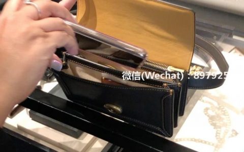 种草 Coach蔻驰新款Riley多用黑色小腰包