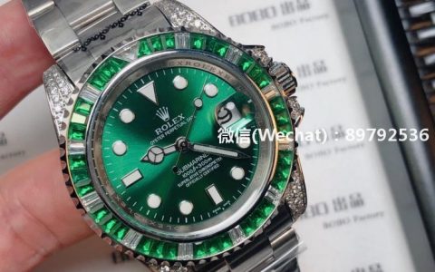 BOBO出品️劳力士 ROLEX 水鬼系列⌚️搭配进口机械•40mm•高度强化耐磨玻璃•三珠钢带•保险扣♠️从来以个性经典著称的水鬼披上精镶T钻外衣如超级英雄钢铁侠闪亮登场独家背景欢迎转图